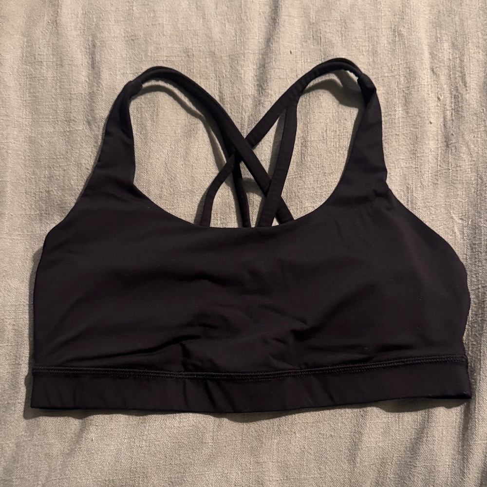Women's Energy Black Sports Bra
